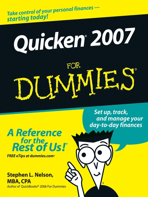 Title details for Quicken 2007 For Dummies by Stephen L. Nelson - Available
